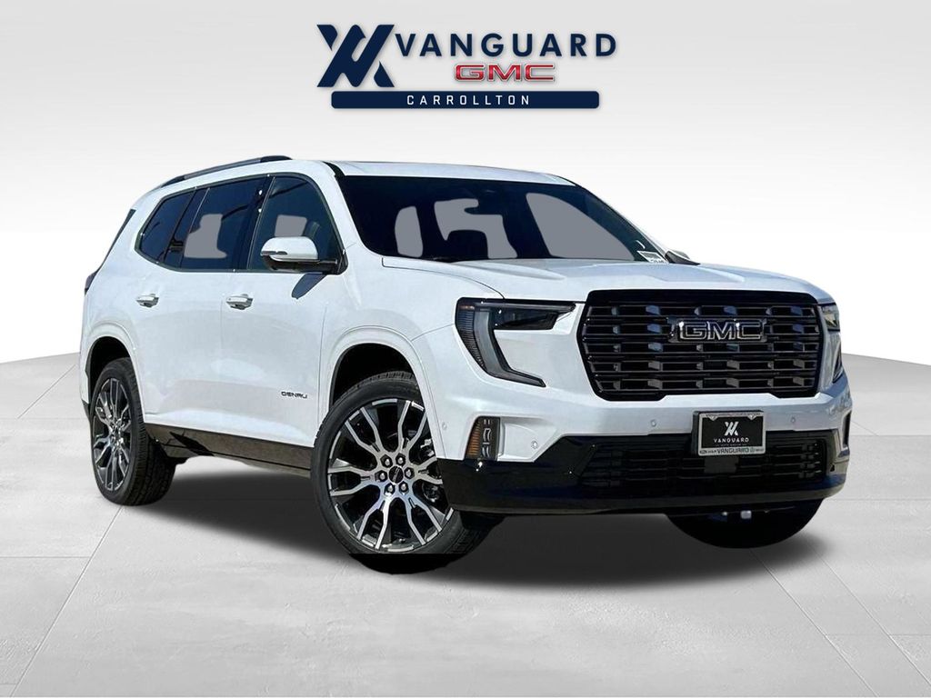 Glacier White Tricoat 2026 GMC Acadia SUV / Crossover Four-Wheel Drive 8-Speed Automatic