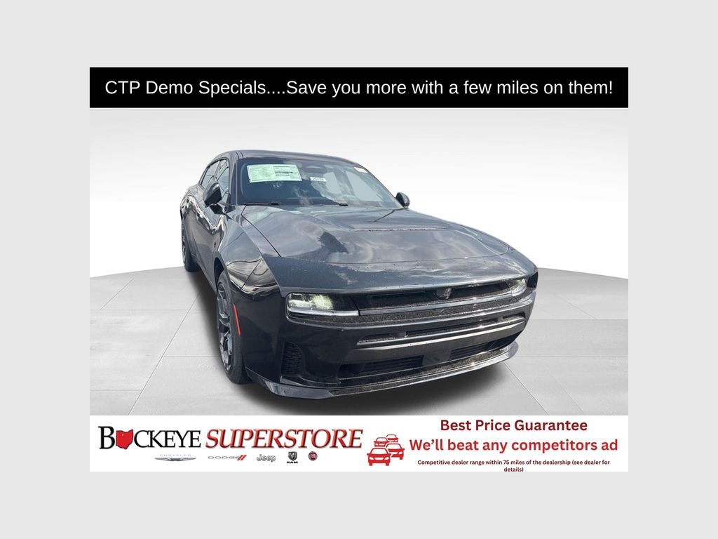 Diamond Black 2026 Dodge Charger Sedan All-Wheel Drive 8-Speed Automatic