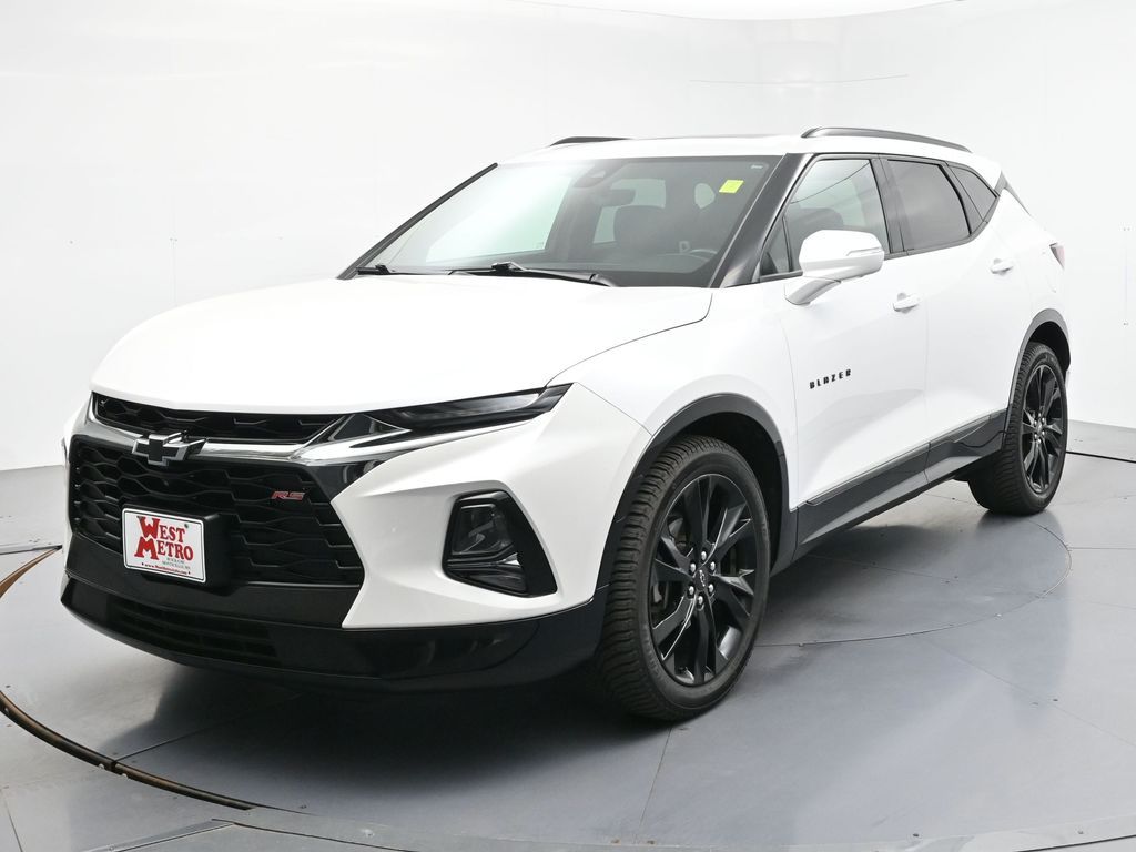 White (Iridescent Pearl Tricoat) 2020 Chevrolet Blazer SUV / Crossover All-Wheel Drive 9-Speed Automatic