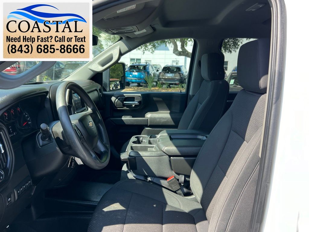 2022 Chevrolet Silverado 2500HD Work Truck White at Coastal Chevrolet Cadillac