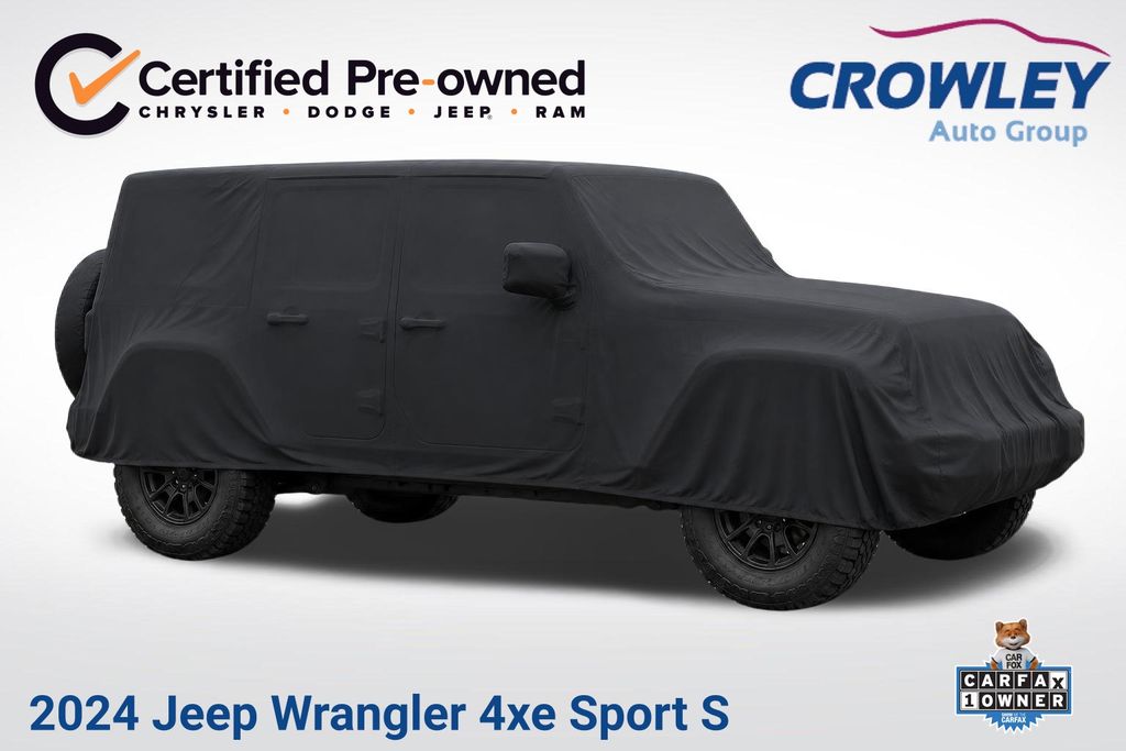 Silver Zynith Clearcoat 2024 Jeep Wrangler 4xe SUV / Crossover Four-Wheel Drive 8-Speed Automatic
