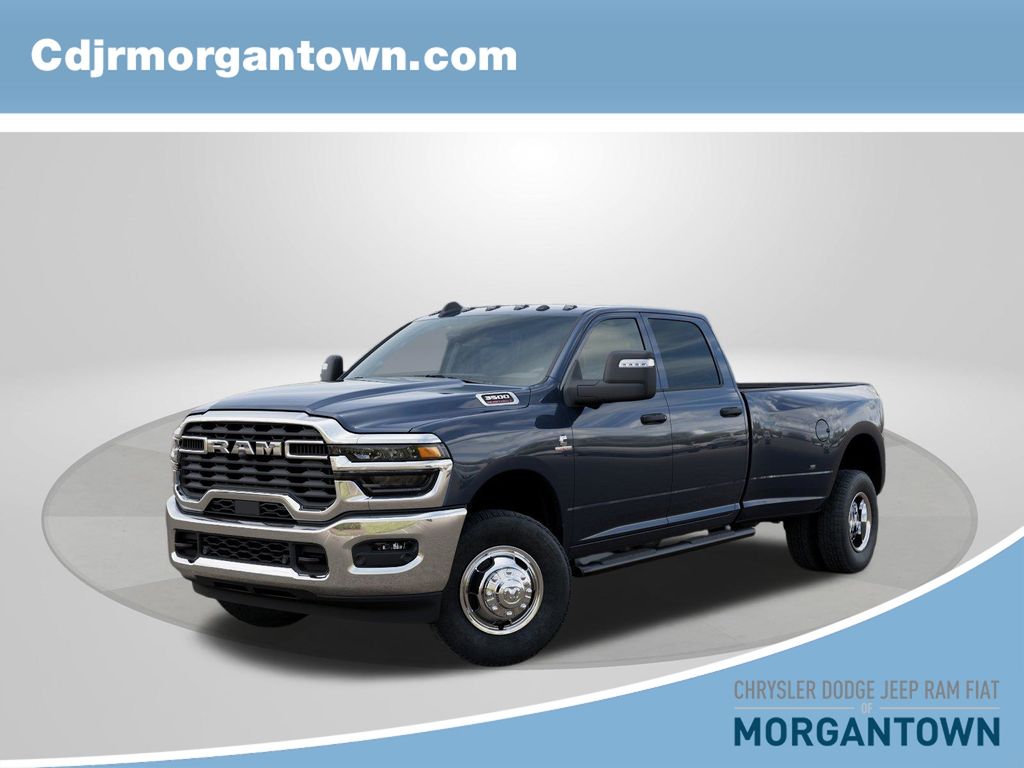 Forged Blue Metallic 2026 RAM 3500 Tradesman Crew Cab LB DRW 4WD Pickup Truck Four-Wheel Drive 8-Speed Automatic