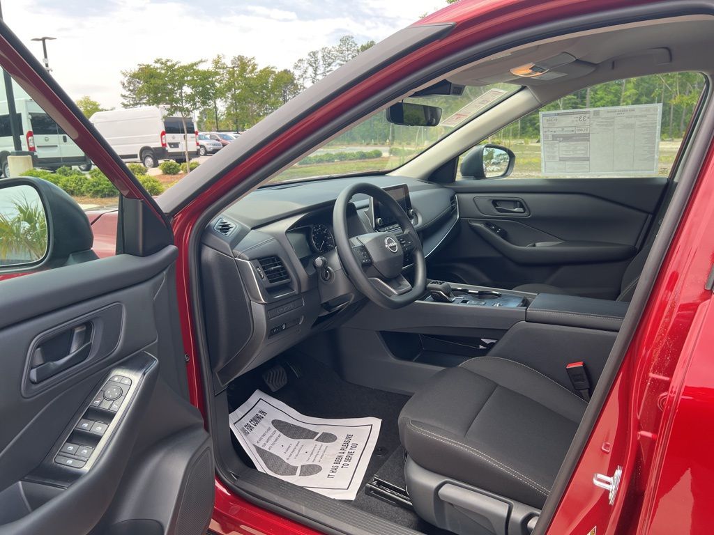 2025 Scarlet Ember Tintcoat Nissan Rogue S FWD SUV