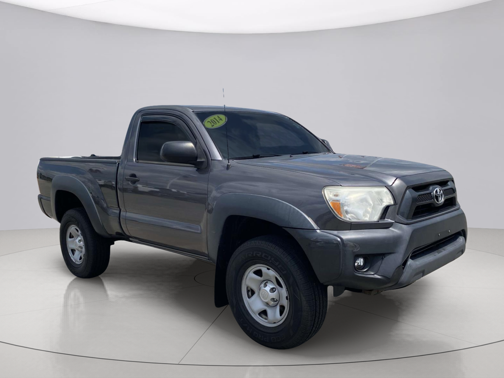 Magnetic Gray Metallic 2014 Toyota Tacoma Pickup Truck Four-Wheel Drive 5-Speed Manual