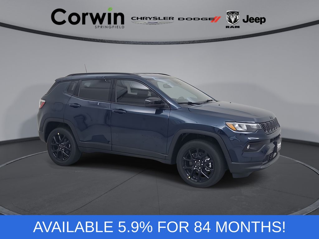 Fathom Blue Pearl Coat 2026 Jeep Compass SUV / Crossover Four-Wheel Drive 8-Speed Automatic