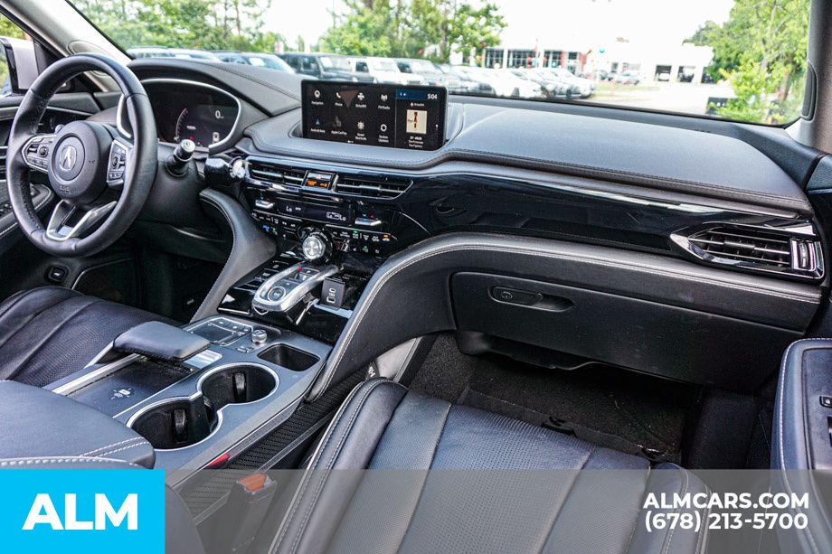 Used 2023 Silver Acura Advance image 27