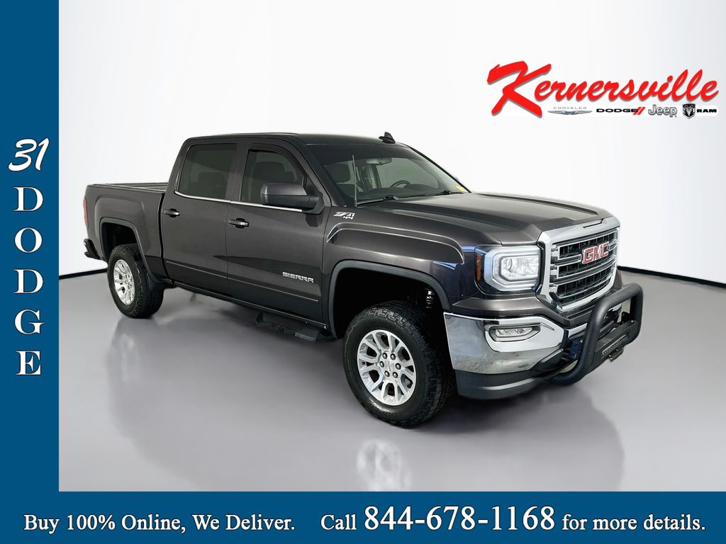 Gray (Iridium Metallic) 2016 GMC Sierra 1500 Pickup Truck Four-Wheel Drive 6-Speed Automatic Overdrive