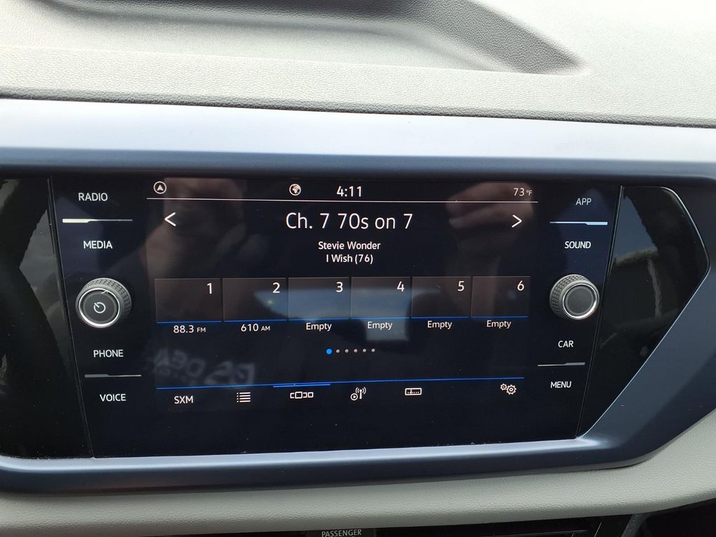2023 Volkswagen Taos 1.5T SE White at DeMontrond Auto Country