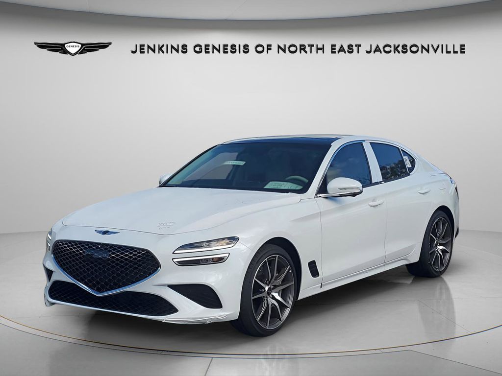 Uyuni White 2026 Genesis G70 2.5T Prestige RWD Sedan Rear-Wheel Drive 8-Speed Automatic