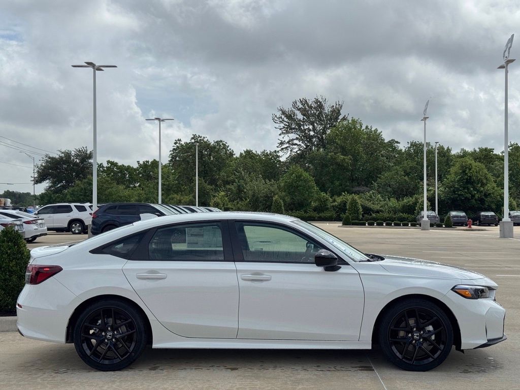 2026 Honda Civic Hybrid Sport White at Community Honda