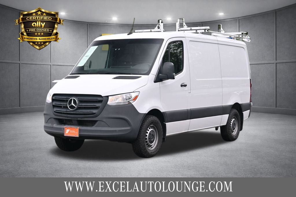White 2023 Mercedes-Benz Sprinter Cargo Van Rear-Wheel Drive 9-Speed Automatic