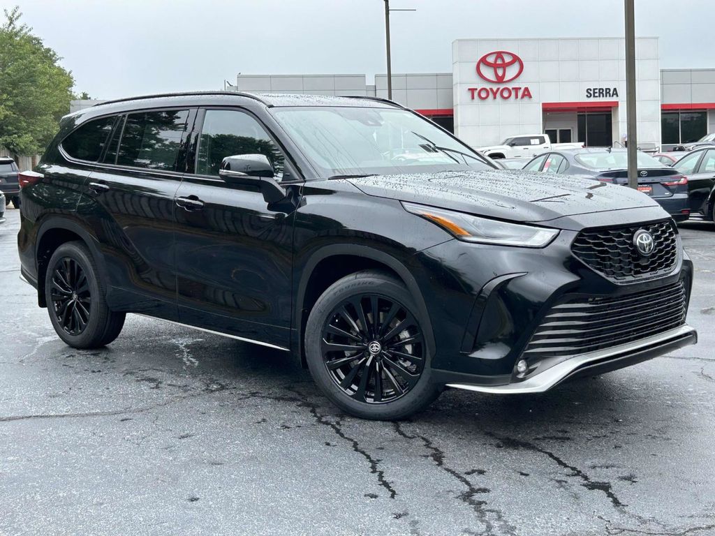 Midnight Black Metallic 2026 Toyota Highlander SUV / Crossover All-Wheel Drive 8-Speed Automatic