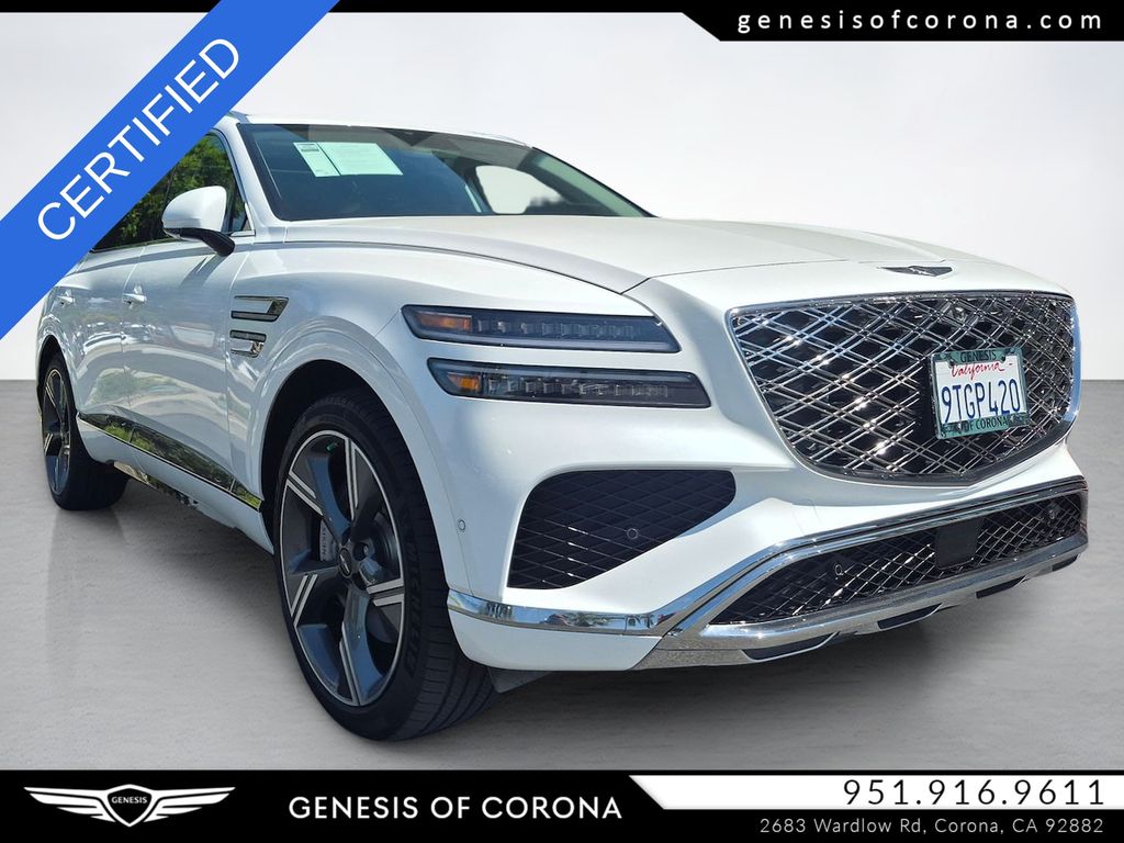 White 2025 Genesis GV80 2.5T Prestige AWD SUV / Crossover All-Wheel Drive 8-Speed Automatic