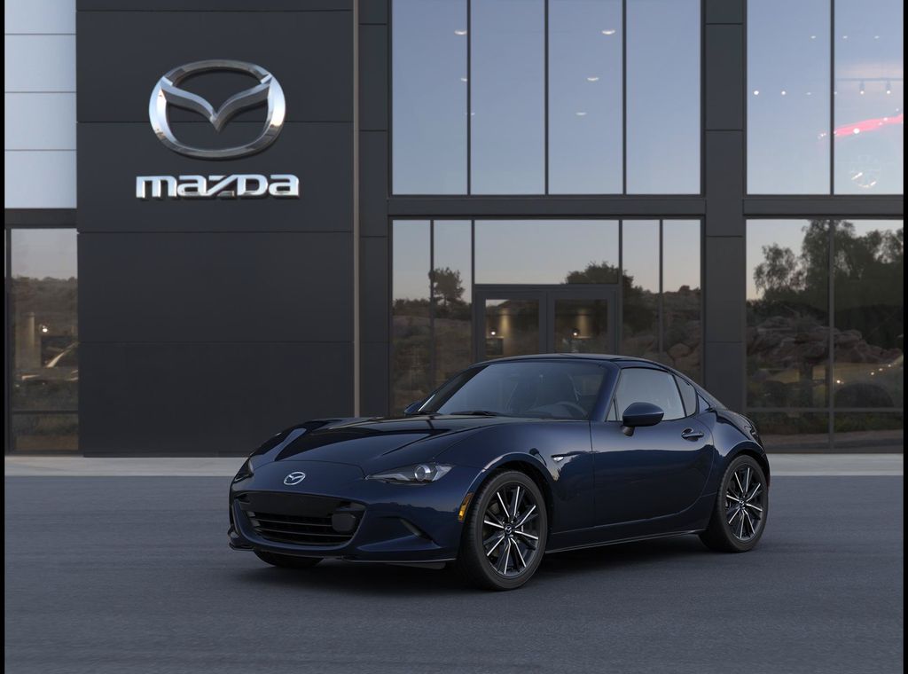 Deep Crystal Blue Mica 2026 Mazda MX-5 Miata Convertible Rear-Wheel Drive 6-Speed Automatic