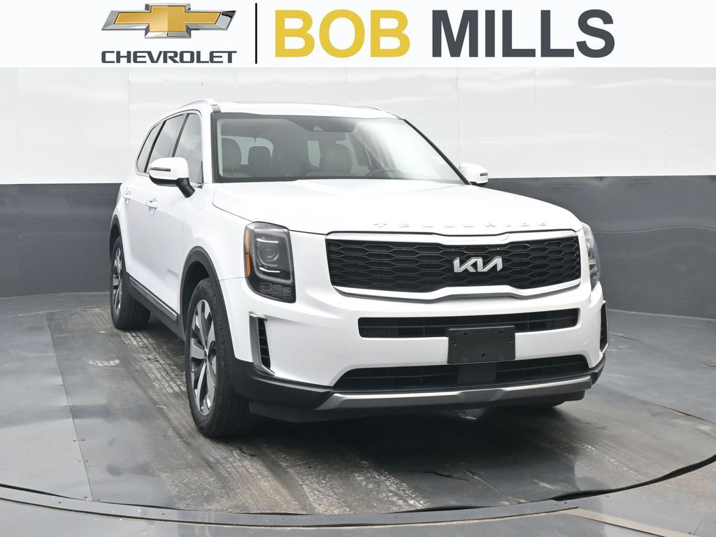 2022 Kia Telluride S White at Bob Mills Chevrolet