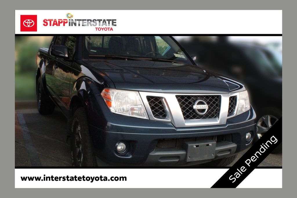 Arctic Blue Metallic 2019 Nissan Frontier Pickup Truck Four-Wheel Drive 5-Speed Automatic Overdrive