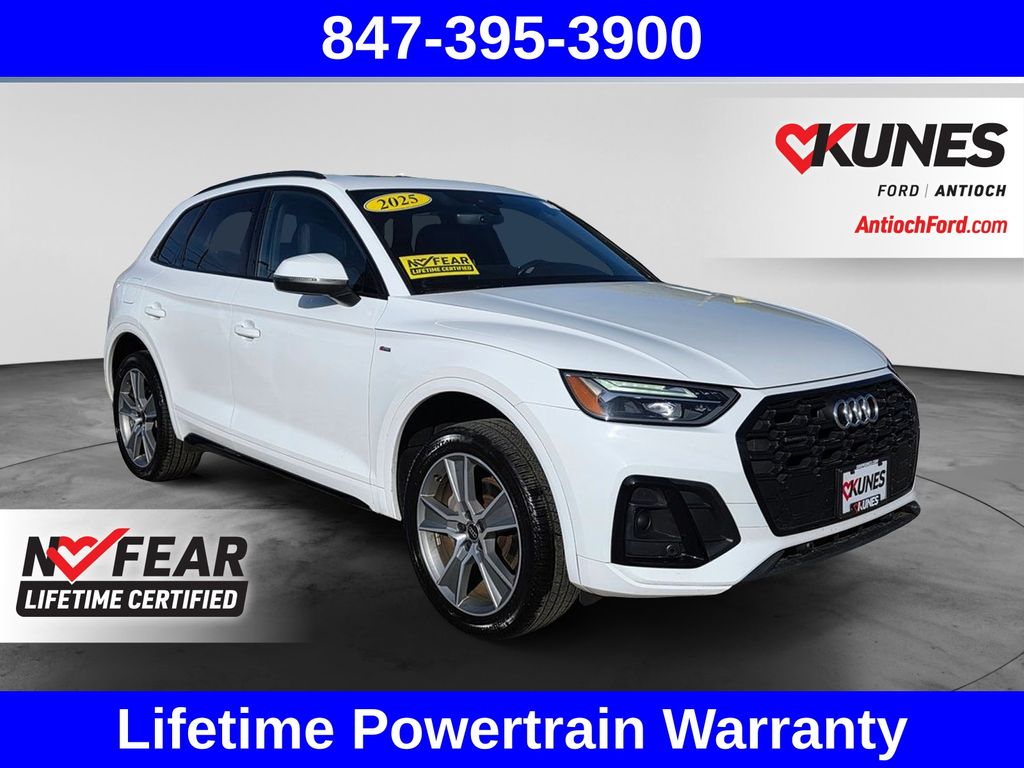 White 2025 Audi Q5 SUV / Crossover All-Wheel Drive 7-Speed Automatic