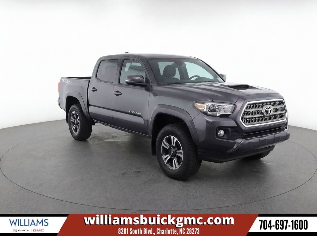 Magnetic Gray Metallic 2016 Toyota Tacoma Pickup Truck Four-Wheel Drive 6-Speed Automatic