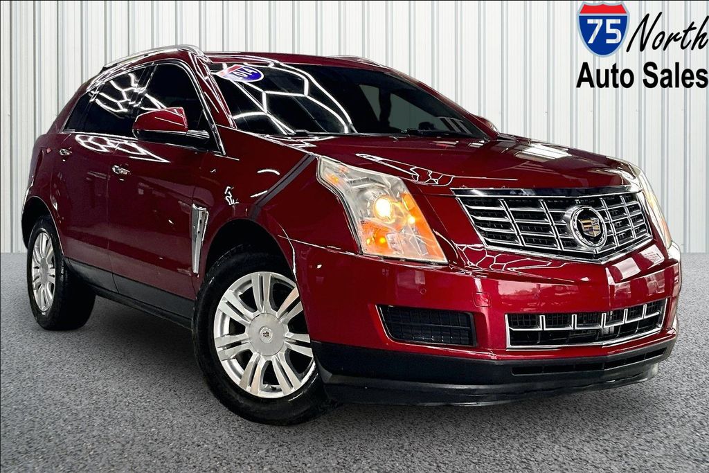 Crystal Red Tintcoat 2014 Cadillac SRX SUV / Crossover All-Wheel Drive 6-Speed Automatic