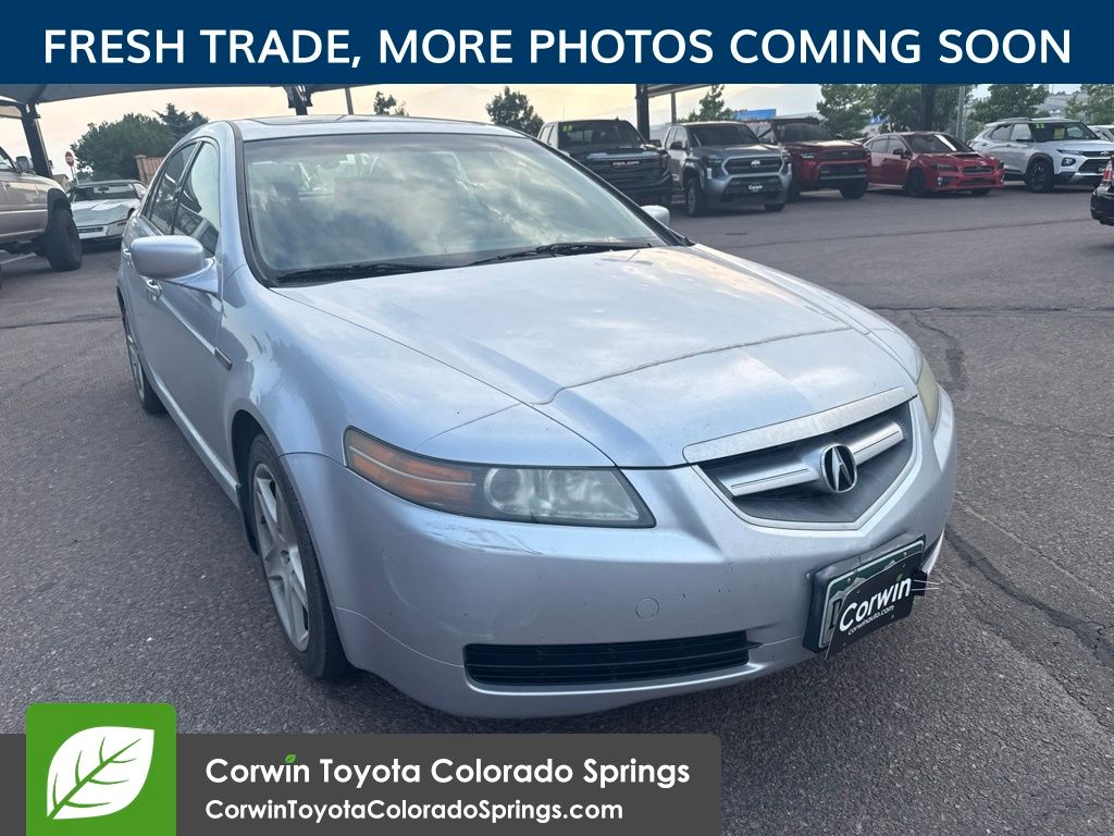 Satin Silver Metallic 2005 Acura TL Sedan Front-Wheel Drive 5-Speed Automatic Overdrive