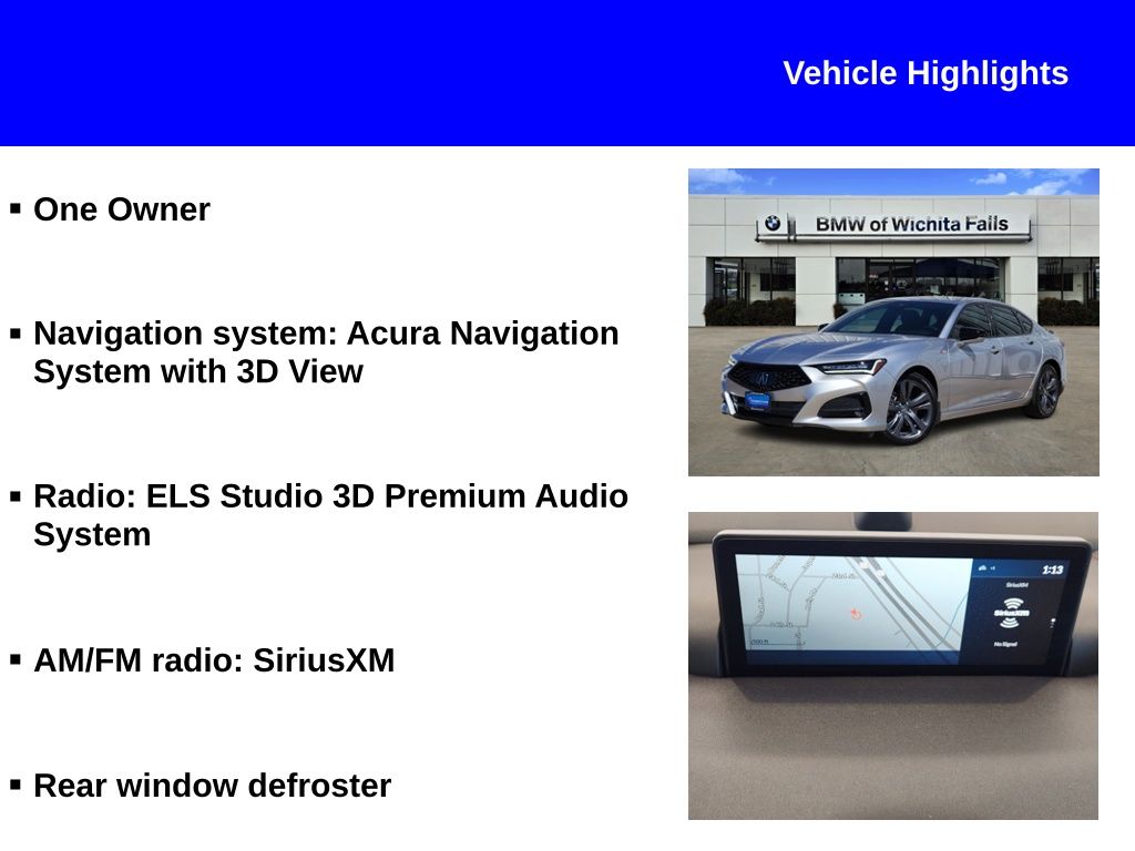 2023 Acura TLX A-Spec Package 7