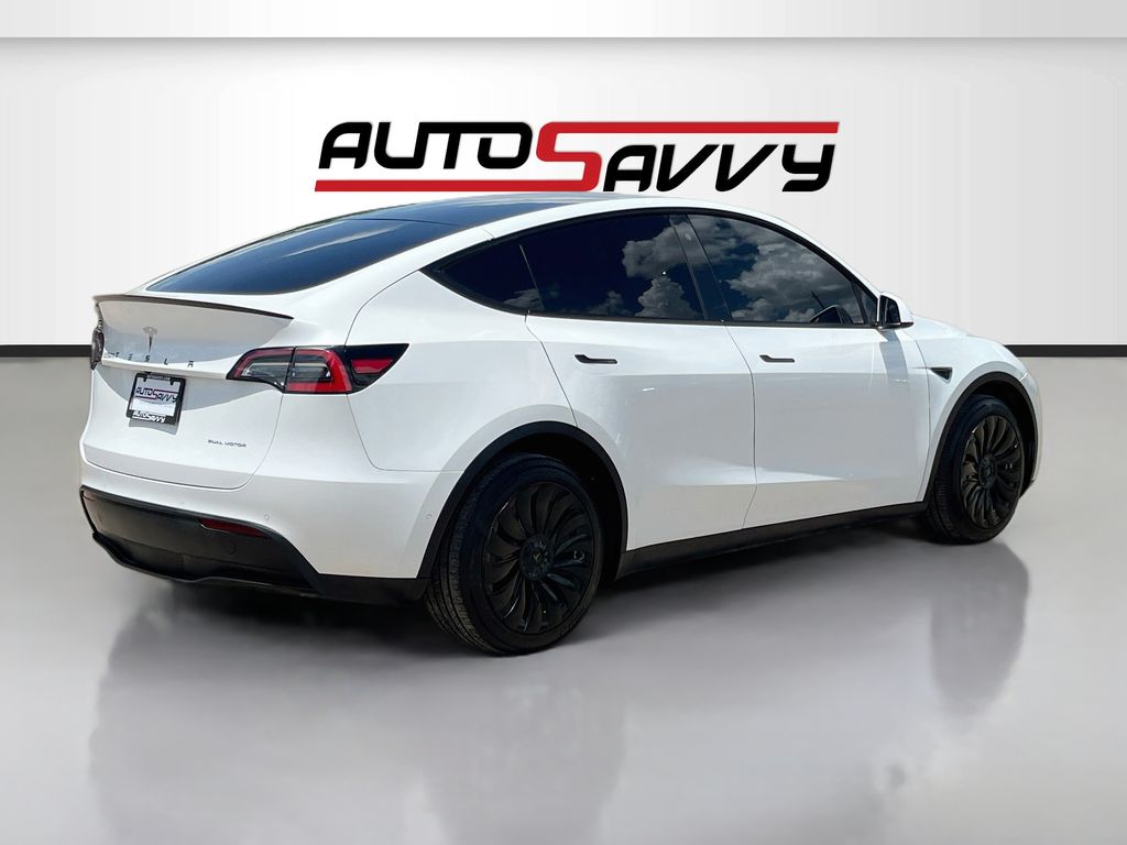 2020 Tesla Model Y Long Range White at Bravo Nissan
