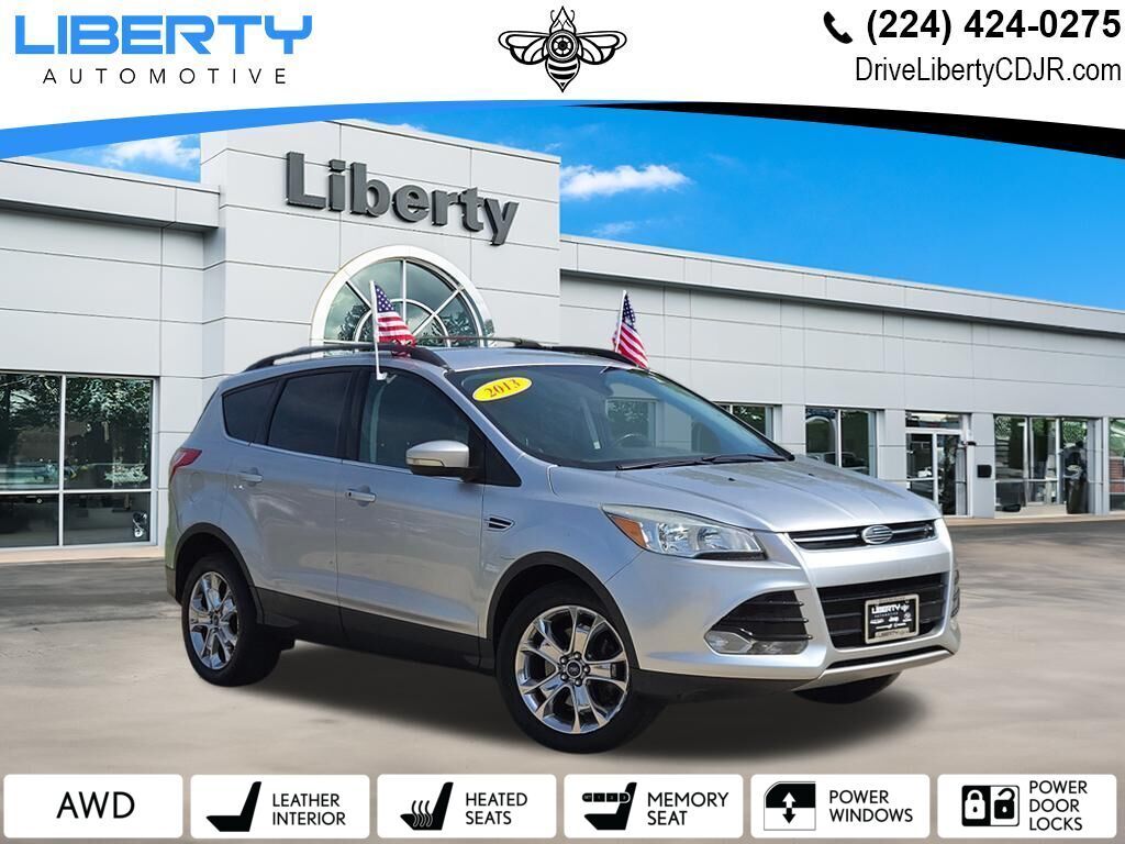 Ingot Silver 2013 Ford Escape SUV / Crossover All-Wheel Drive 6-Speed Automatic