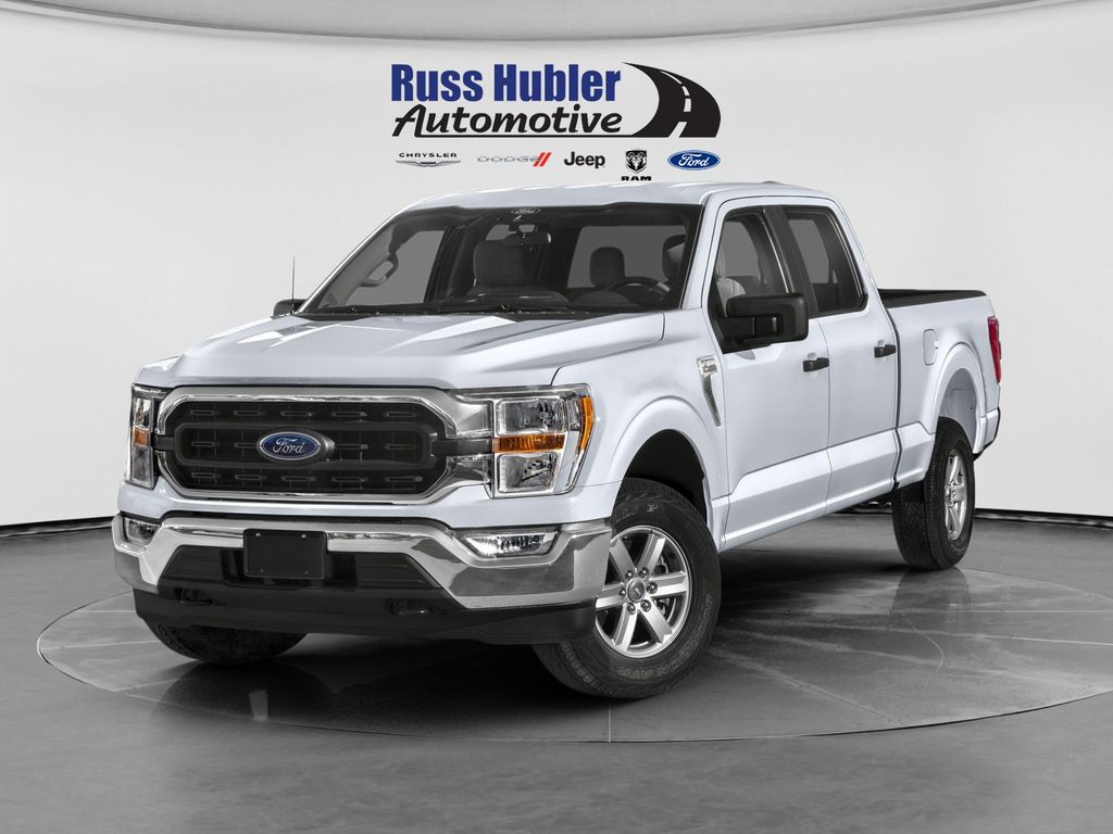 White Metallic 2022 Ford F-150 Pickup Truck Four-Wheel Drive Automatic