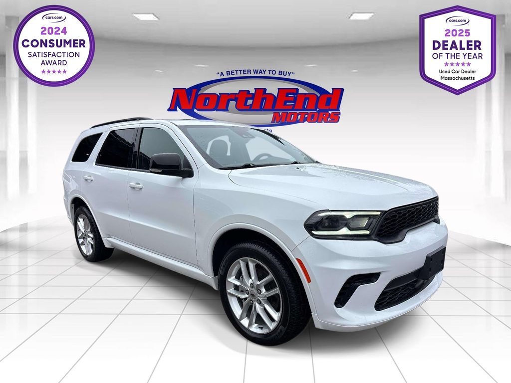 White Knuckle Clearcoat 2024 Dodge Durango GT Plus AWD SUV / Crossover All-Wheel Drive 8-Speed Automatic