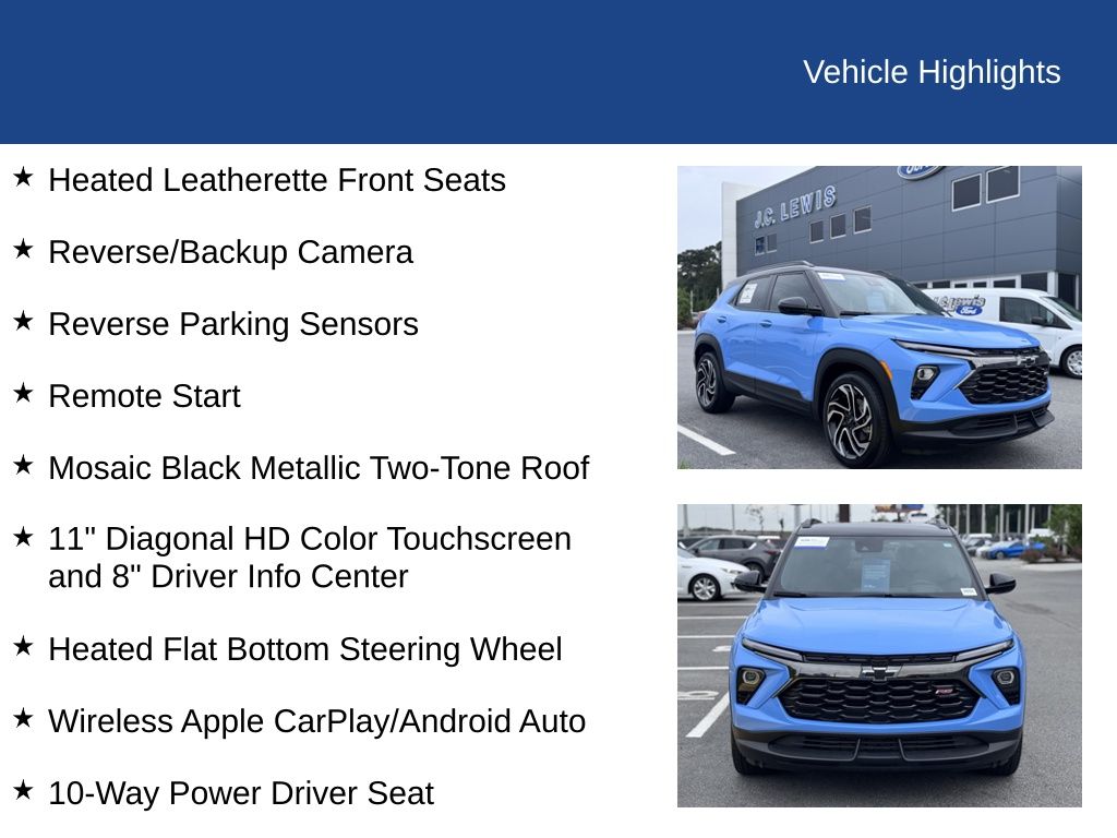 2024 Chevrolet Trailblazer FWD RS