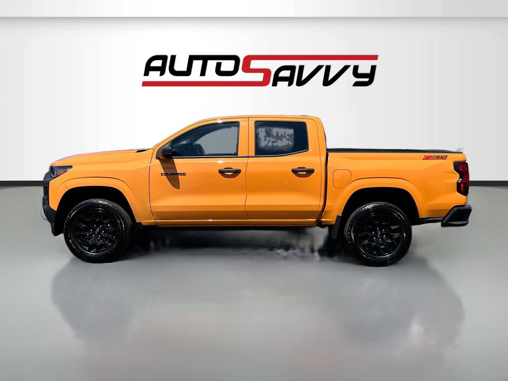 Used 2025 Orange Chevrolet Work Truck image 4
