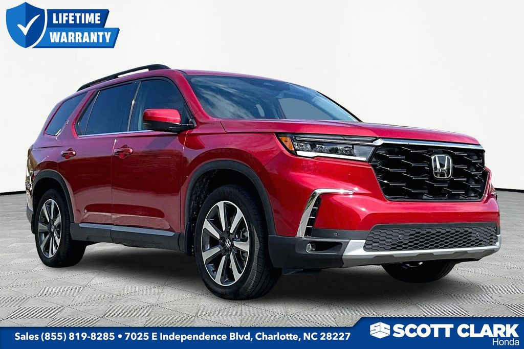 Radiant Red Metallic II 2025 Honda Pilot Touring FWD SUV / Crossover Front-Wheel Drive Automatic