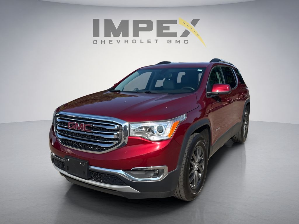 Crimson Red Tintcoat 2017 GMC Acadia SUV / Crossover Four-Wheel Drive 6-Speed Automatic