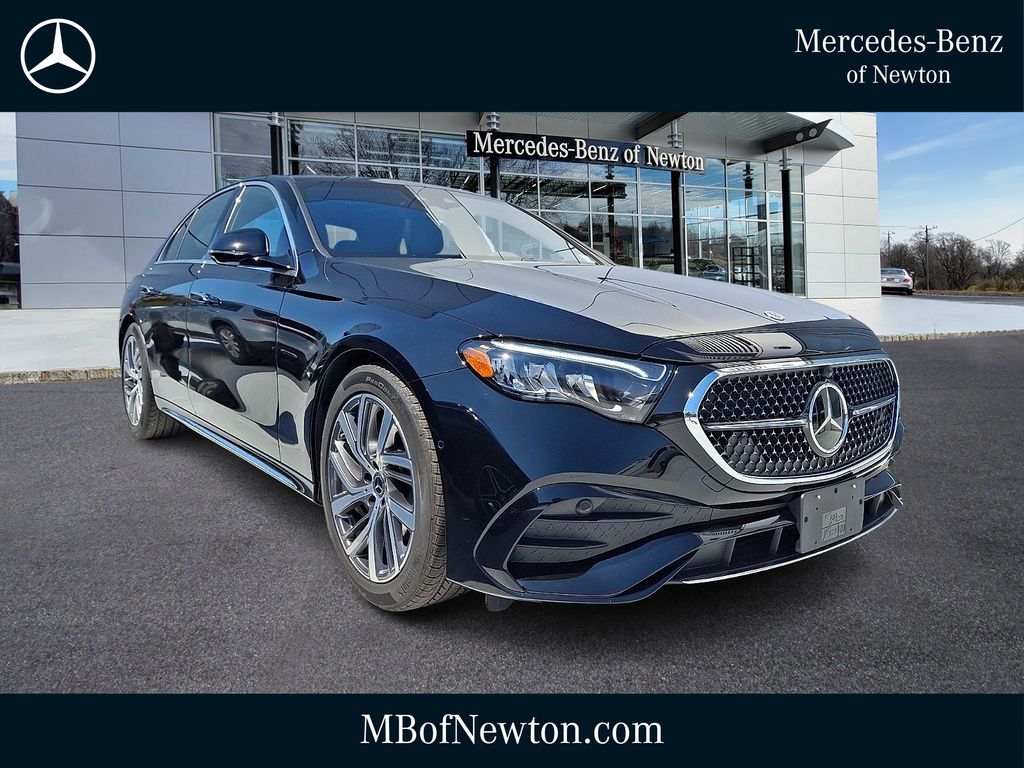 Black 2026 Mercedes-Benz E-Class E 350 4MATIC Sedan All-Wheel Drive 9-Speed Automatic