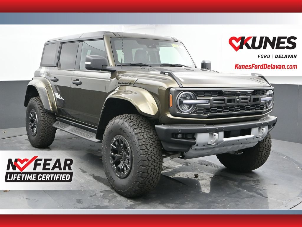 Shelter Green Metallic 2025 Ford Bronco Raptor 4WD SUV / Crossover Four-Wheel Drive Automatic