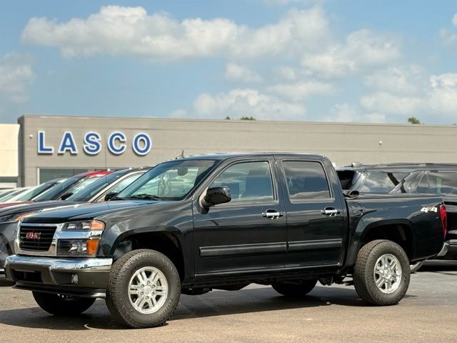 Black 2010 GMC Canyon Pickup Truck Four-Wheel Drive 4-Speed Automatic Overdrive