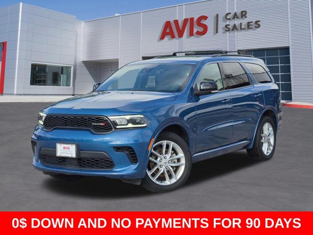 Blue (Frostbite Pearlcoat) 2025 Dodge Durango GT Plus AWD SUV / Crossover All-Wheel Drive 8-Speed Automatic