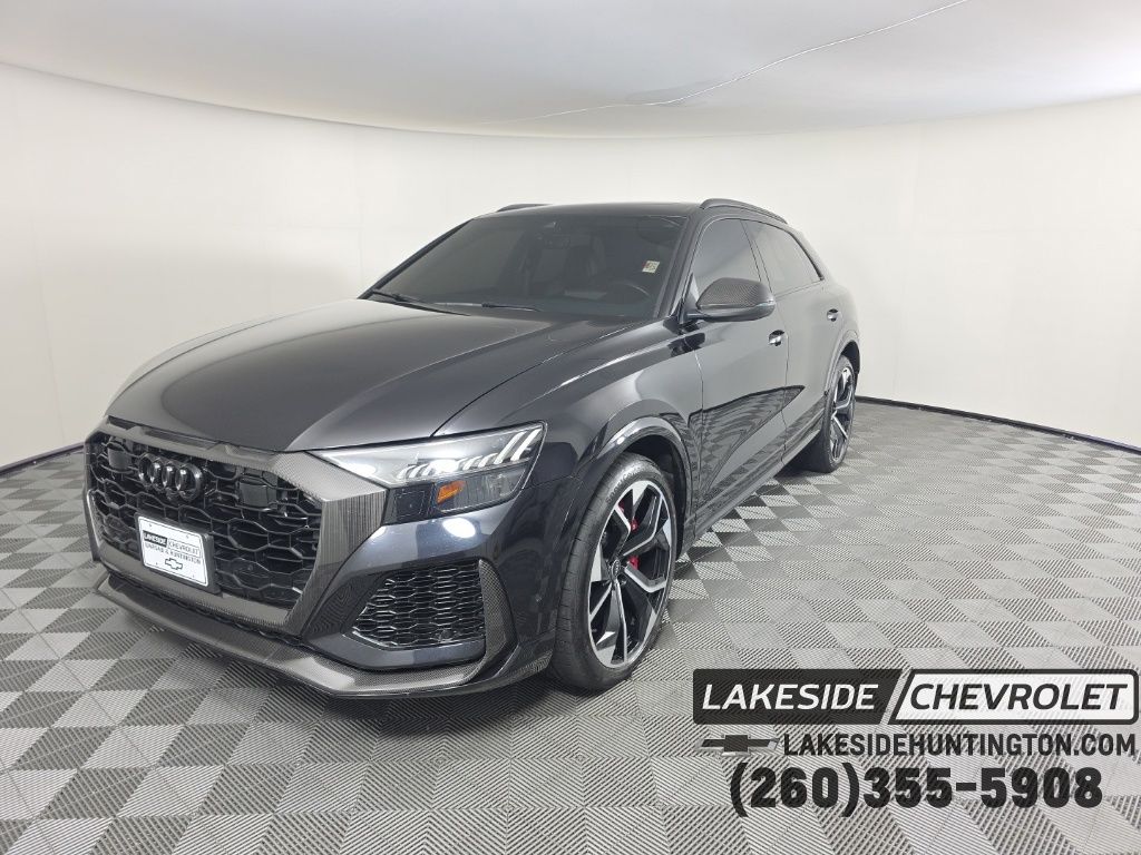 Orca Black Metallic 2021 Audi RS Q8 SUV / Crossover All-Wheel Drive 8-Speed Automatic