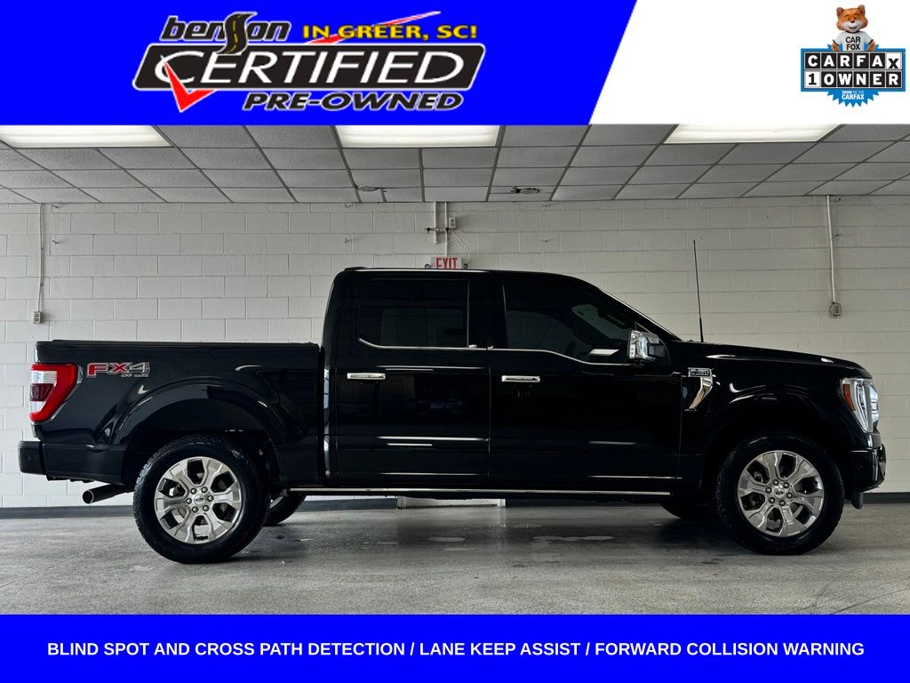 Agate Black Metallic 2022 Ford F-150 Pickup Truck Four-Wheel Drive Automatic
