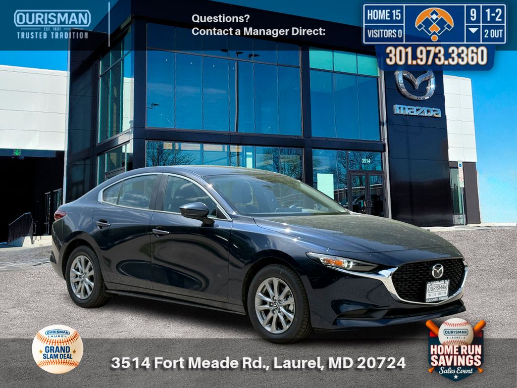 Crystal Blue 2026 Mazda MAZDA3 2.5 S Sedan FWD Sedan Front-Wheel Drive 6-Speed Automatic