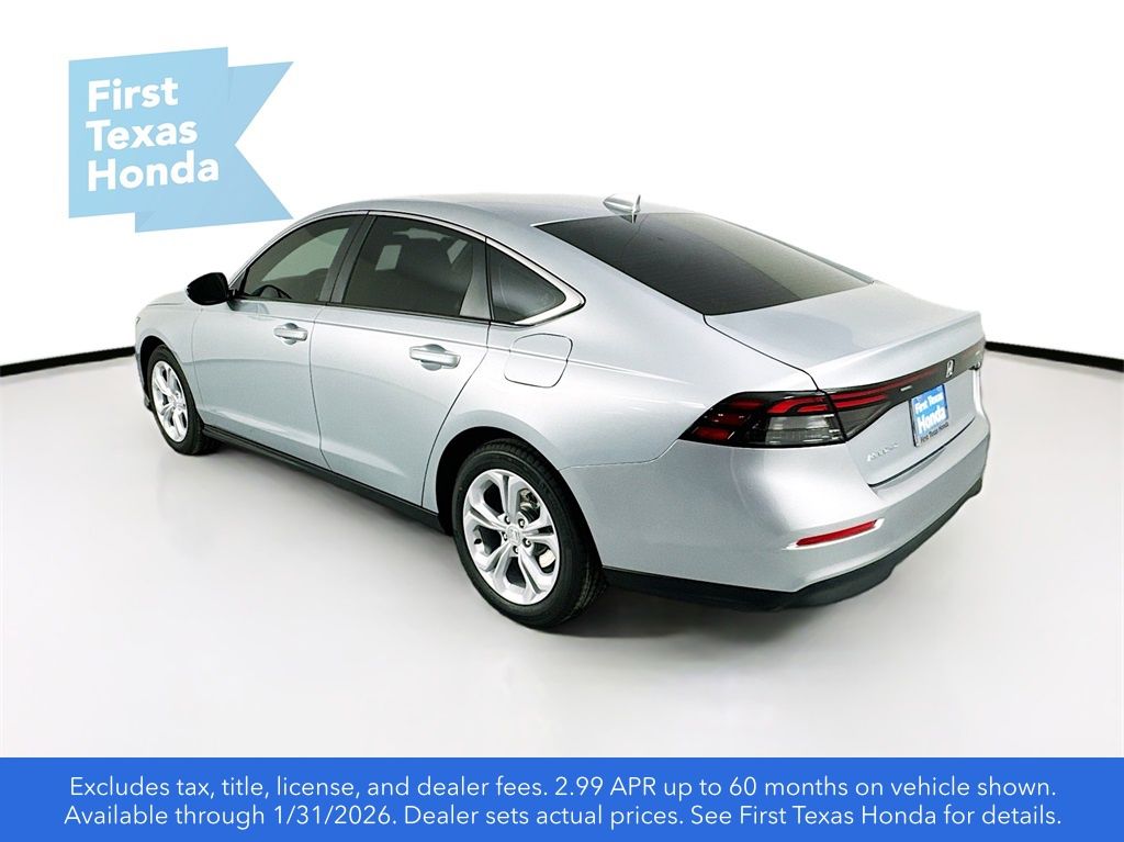 New Car 2025 Honda Accord  Lx For Sale Under $30,000 In Austin, Texas