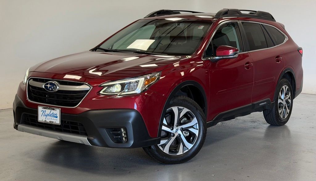 Crimson Red Pearl 2022 Subaru Outback SUV / Crossover All-Wheel Drive Continuously Variable Transmission