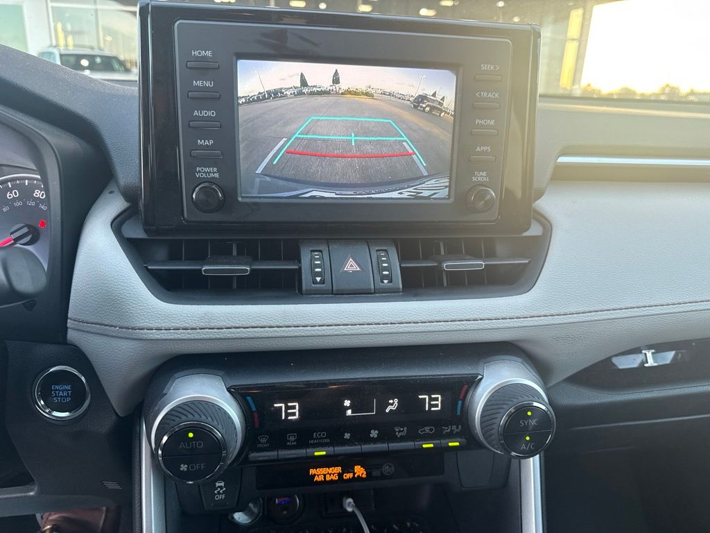 Silver Sky 2019 Toyota RAV4 SUV / Crossover Front-Wheel Drive 8-Speed Automatic