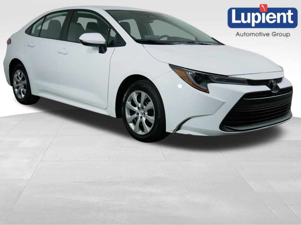 Ice 2025 Toyota Corolla LE FWD Sedan Front-Wheel Drive Continuously Variable Transmission