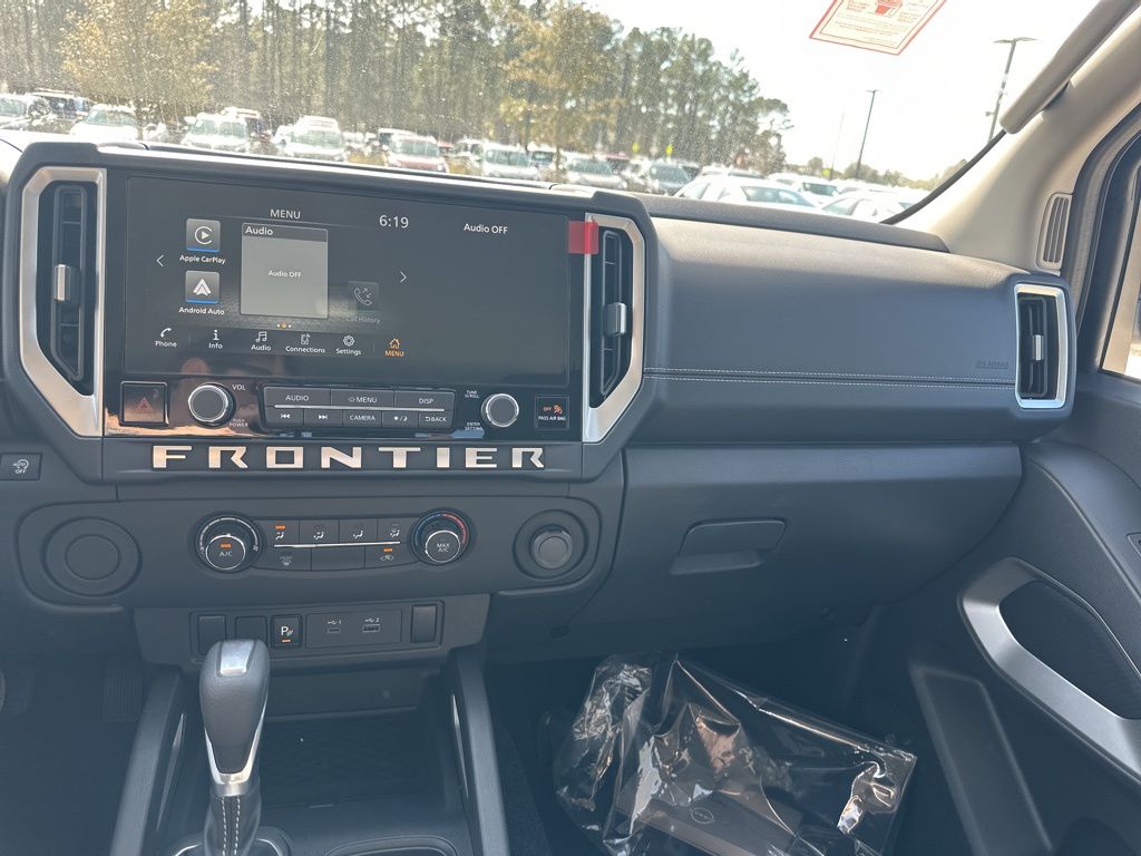 2025 Glacier White Nissan Frontier SV RWD Truck