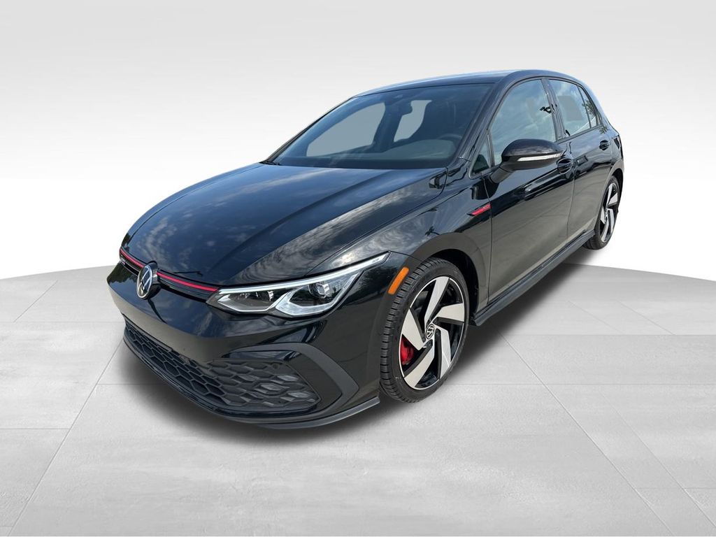 2024 Deep Black Pearl Volkswagen Golf GTI 2.0T S FWD Hatchback
