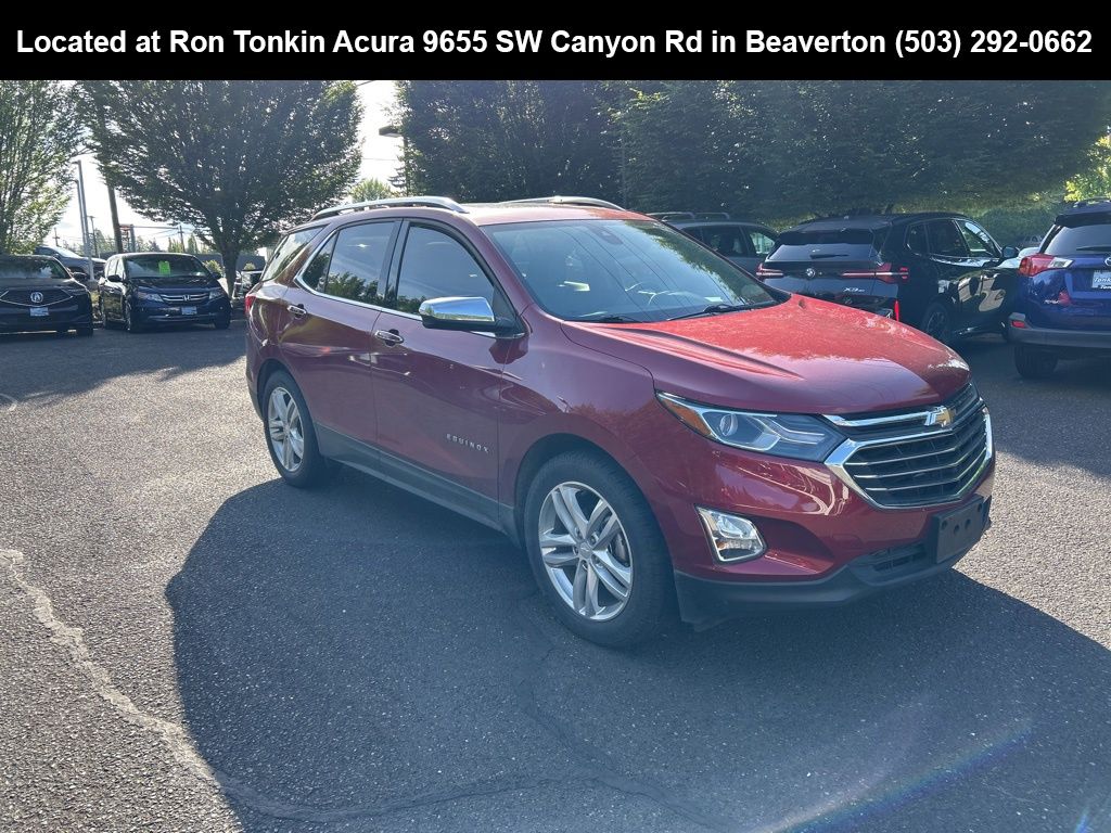 Cajun Red Tintcoat 2018 Chevrolet Equinox 1.5T Premier AWD SUV / Crossover Four-Wheel Drive 6-Speed Automatic Overdrive