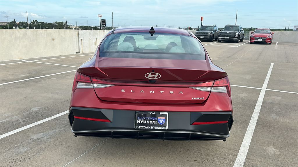 2025 Hyundai Elantra Limited Red at Emmons Autoplex