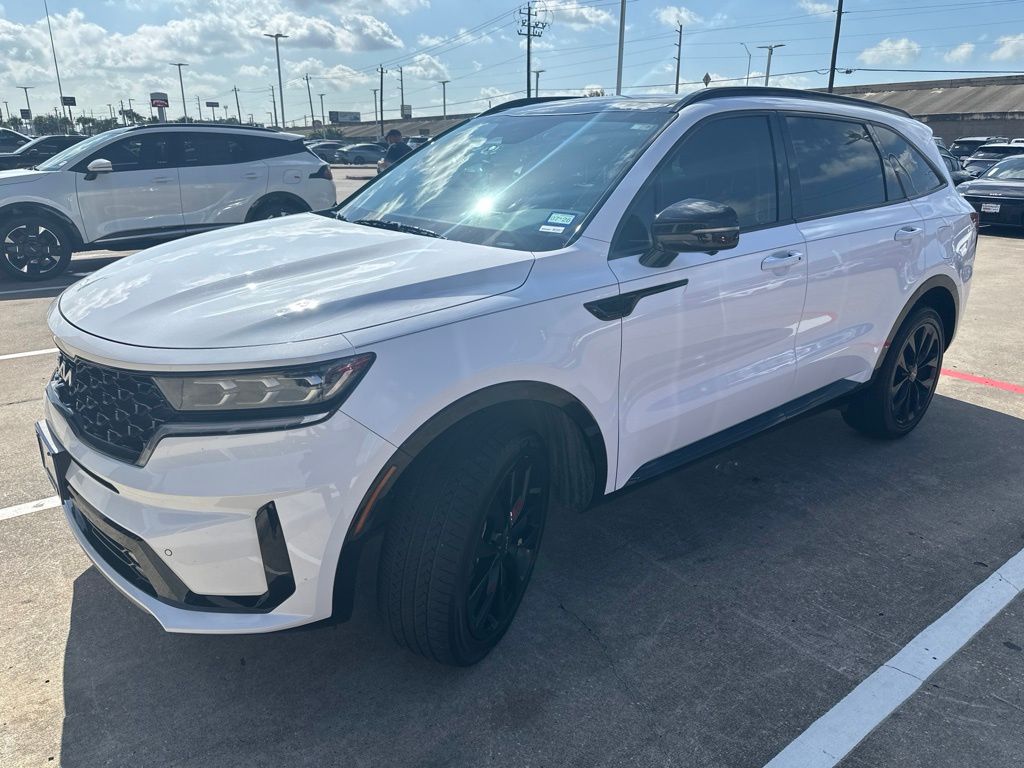 2023 Kia Sorento SX-Prestige White at DeMontrond Gulf Freeway
