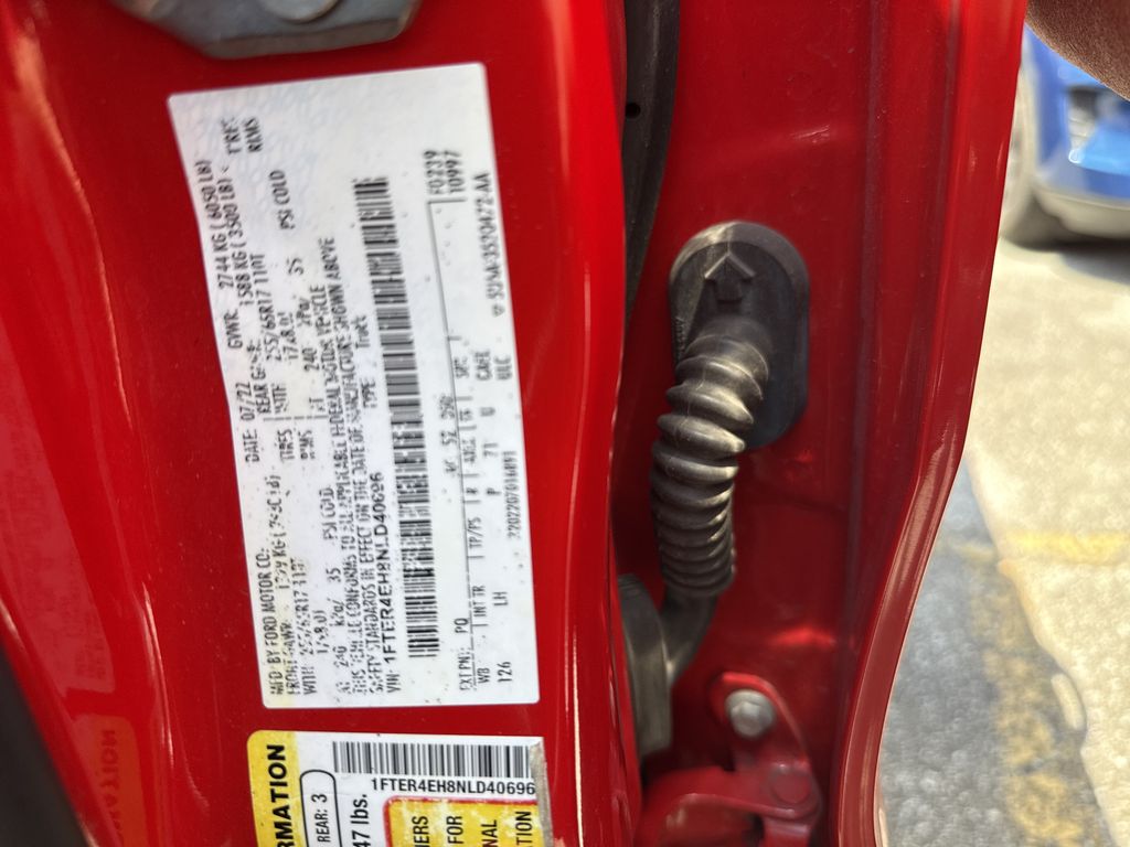 2022 Ford Ranger XLT Red at Big Star Chrysler Jeep Dodge Ram 
